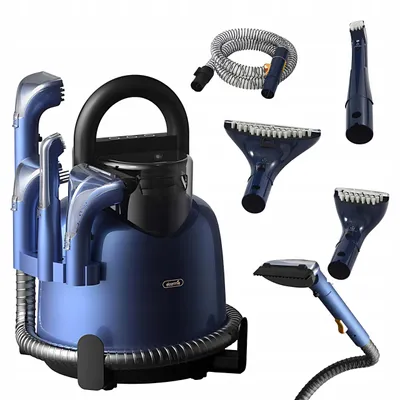 Produktbild von DEERMA DEM-BY200 Wäsche-Staubsauger, 400 W, 2 Betriebsmodi, 5 Bürsten, 2 Behälter