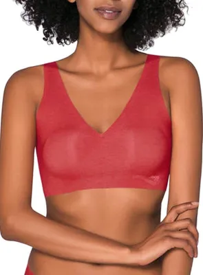 Produktbild von Sloggi Zero Feel Natural Top BH Ohne Bügel, Farbe: Orange, Größe: XS