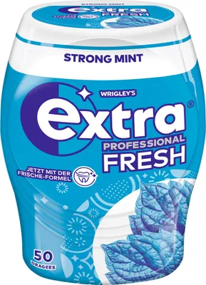 Image de Extra® 452067 Extra® PROFESSIONAL Fresh Strong Mint Kaugummis 50 Dragees