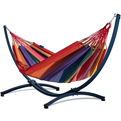 Obrázok produktu pre Potenza Hojdacia sieť s rámom Pre dve osoby Hojdačka 230x160 cm I Rám 220 kg