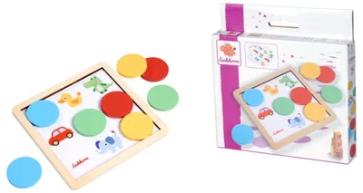 Produktbild von Eichhorn Kinderspiel Zuordnungsspiel Farb-Legespiel 100002814