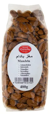 Produktbild von Khanum Khanuma - Mandelkerne geröstet & gesalzen 400gr