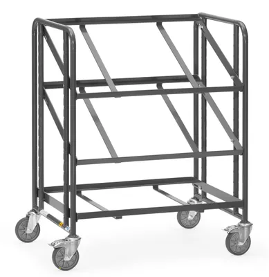 Produktbild von Fetra Transportgeräte Fetra ESD-Eurokastenwagen Ladefläche 825 x 610 mm, 9390