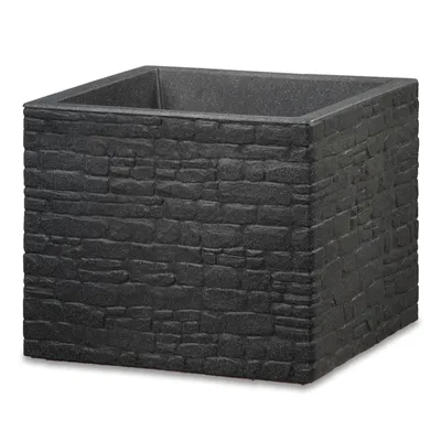 Produktbild von Scheurich Pflanzkübel STONY BLACK 30/246 MURETTO