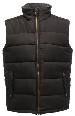 Image de Regatta Hommes Standout Altoona Gilet matelassé / Gilet BC3038 (L) (Noir)
