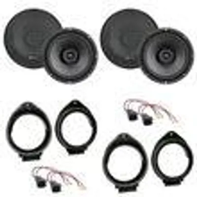 Produktbild von MB QUART QX165 2-Wege Koax Lautsprecher Einbauset für Opel Insignia A Meriva B