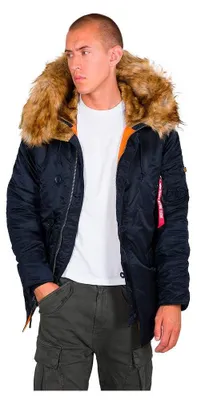 Produktbild von Alpha Industries N3B VF 59 Winterjacke für Herren Rep.Blue