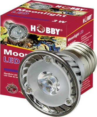Produktbild von Hobby Moonlight LED 3W Lampe 1 Stück energiesparend Aquarium Beleuchtung