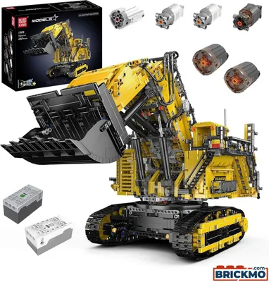 Zdjęcie produktu dla MOULD KING 17070 Ciężka koparka gąsienicowa Zestaw klocków RC z 4767 elementami
