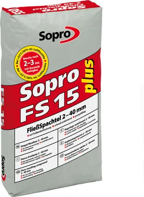 Immagine prodotto di Sopro 550 FS 15 plus FließSpachtel 25 KG