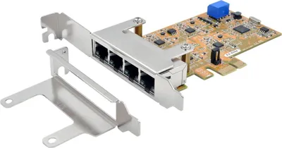Immagine prodotto di Exsys EX-6084 - Netzwerkadapter - PCIe - Gigabit Ethernet x 4