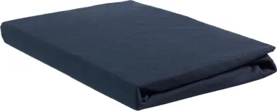 Produktbild von Beddinghouse Jersey Spannbettlaken für Topper bis 10cm Höhe Farbe Marineblau Größe 160x200/220x10cm