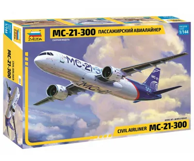 Obrázok produktu pre letecké lietadlo Irkut MS-21-300 1:144 530007033