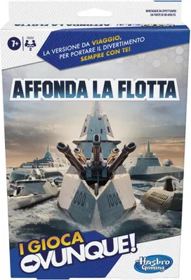 Produktbild von Hasbro Gaming Battleship Grab & Go Brettspiel Strategie