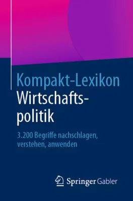 Produktbild von Kompakt-Lexikon Wirtschaftspolitik