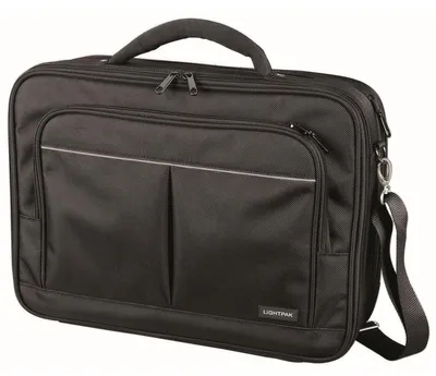 Produktbild von LiGHTPAK Notebook-Tasche LIMA, Po lyester, schwarz (5317562)