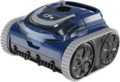 Image de Robot électrique de piscine sans fil bleu - Cf - CF400CL -