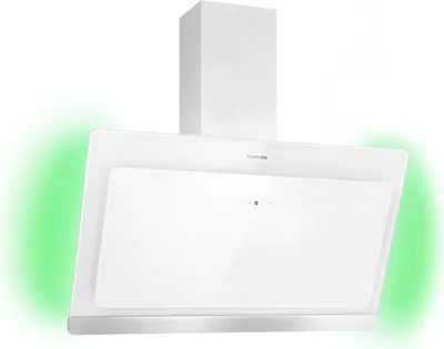 Klarstein Dunstabzugshaube 90cm, Abluft-Dunstabzugshaube, Abzugshaube mit Aktivkohl-Filter, Dunstabzug mit 563m³/h Luftstrom, Wandhauben mit RGB-LEDs & IoT/Wifi, Leise Dunstabzugshauben 90 cm