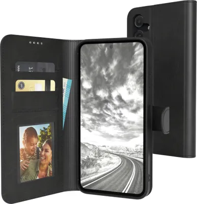Produktbild von EAZY CASE Business Hülle für Samsung Galaxy A55 klappbar, Premium Kunstleder Handyhülle mit Kartenfach