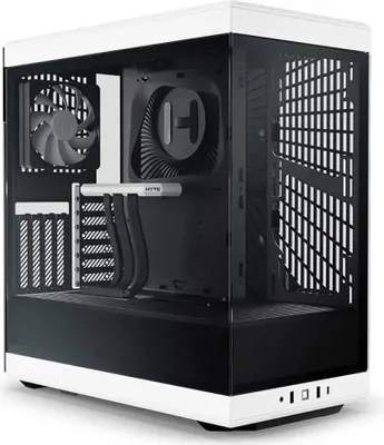 Produktbild von HYTE Y40, Midi Tower, PC, Schwarz, Weiß, ATX, ITX, micro ATX, 18,3 cm, 42,2 cm