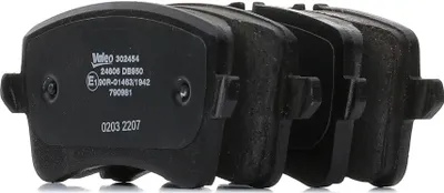 Produktbild von VALEO Bremsbeläge Satz Hinten für AUDI A4 Avant (8K5, B8) 302454