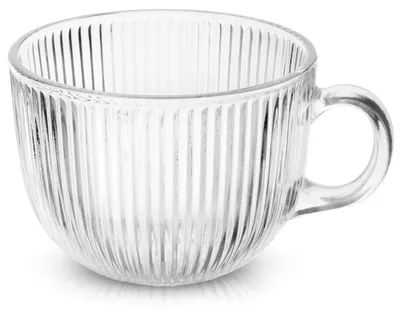 Obrázok produktu pre Šálky na kávu a čaj – pohár na pitie – 500 ml – sklo