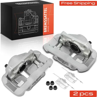 Imagen del producto de Frankberg, juego de 2 pinzas de freno delanteras, izquierda y derecha, para BMW E60, E61, E63, E64, E65, E90, E93, E92, E82
