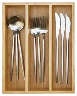 Image de Petit organisateur de tiroir à couverts, plateaux pour ustensiles de cuisine à ranger dans les tiroirs, B