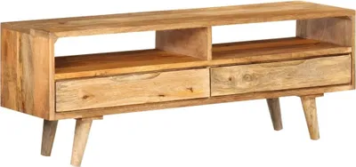 Produktbild von TV-Schrank 110x30x41 cm Massivholz Mango
