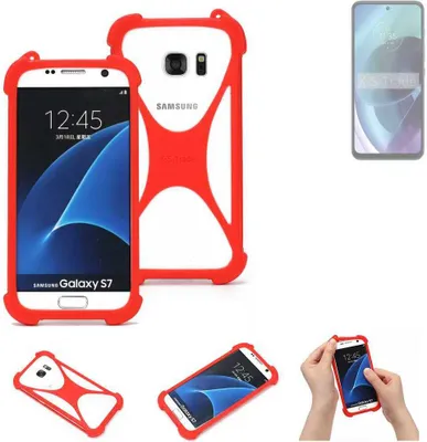 Produktbild von K-S-Trade Handy-Hülle kompatibel mit Infinix GT 20 Pro Schutz-Hülle Bumper Silikon Schutz Hülle Cover Case Silikoncase Silikonbumper TPU Softcase