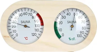 Produktbild von 2-in-1-Saunathermometer, hochpräzises Saunazubehör-Hygrometer, Holzsauna-Thermo-Hygrometer, digitales Thermometer-Hygrometer für Dampfbad-Saunaraum