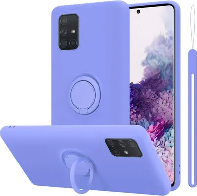 Immagine prodotto di Cadorabo cover per Samsung Galaxy A71 4G cover protettiva in viola custodia del telefono cellulare TPU custodia cover
