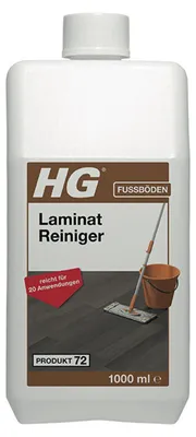 Produktbild von HG Laminat Reiniger 1L (Produkt 72) - Für Laminatböden aller Art (1er Pack)
