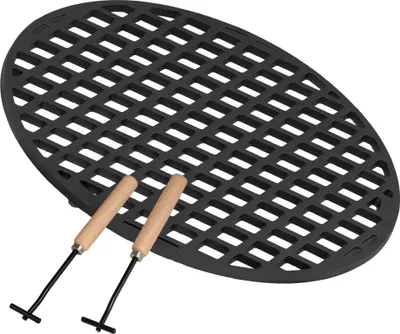Obrázek produktu pro Litinový grilovací rošt BBQ-Toro Ø 54 cm, pro kotlíkový gril Ø 57 cm, již zapečený - před sezónou upravený