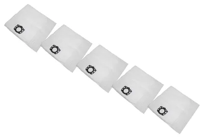 Produktbild von vhbw 50x Staubbeutel kompatibel mit Kärcher WD 5.500 M, WD 5.300 M, WD 5.400, WD 4 V-20/5/22, WD 5.200 M, WD 5.300 Staubsauger - 43cm x 25cm Weiß