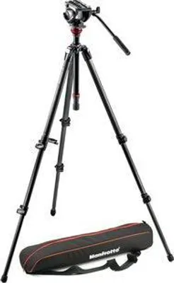 Immagine prodotto di Manfrotto MVH500AH, 755CX3 treppiede Fotocamere digitali/film 3 gamba/gambe Nero