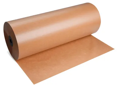 Produktbild von 1 Rolle Einschlagpapier Packpapier Lebensmittel Rolle 50cm breit 10 kg braun