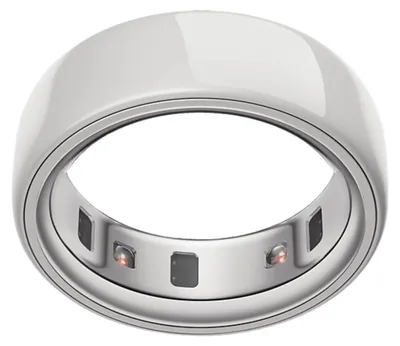Produktbild von OURA RING SMART RING 4 Ceramic - Size 10 - cloud