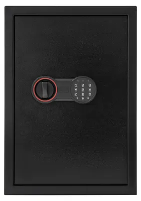 Immagine prodotto di Cassaforte elettronica, accesso con tastiera digitale, funzioni di sicurezza avanzate, Nero