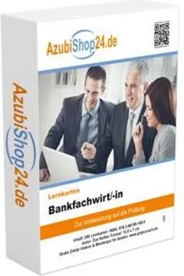Image de AzubiShop24.de Basis-Lernkarten Bankfachwirt.. Prüfungsvorbereitung