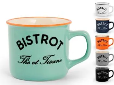 Immagine prodotto di Set 6 Tazze Tè Bistrot In Stoneware Senza Piatto Cc220