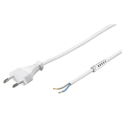 Produktbild von Wentronic Goobay Euro Kabel zum Konfektionieren, 1,5 m, Weiß