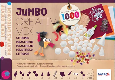 Obrázek produktu pro Jumbo kreativní sada - polystyren 1000 ks