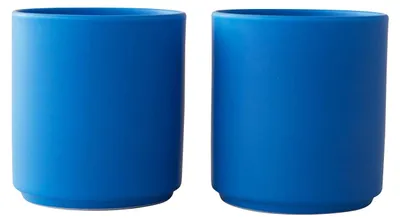 Obrázok produktu pre Sada dvoch porcelánových šálok na kávu bez rúčky, objem 250 ml