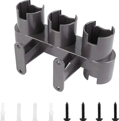 Produktbild von Zubehörhalter / Wandhalterung - Aufhängesystem geeignet für Dyson V7, V8, V10, V11 und V15 Staubsauger Wall mount