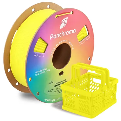 PLA-Filament Zitronengelb 1,75 mm 1 kg Hochgeschwindigkeit