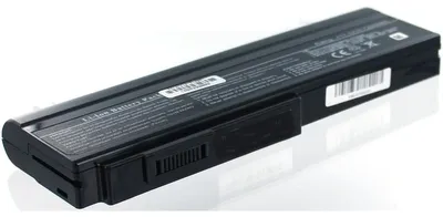 Produktbild von Akku für Asus A32-N61 Li-Ion 11,1 Volt 6600 mAh schwarz.