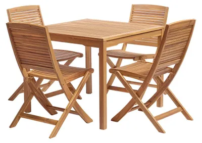 Produktbild von Gartenmöbel aus Akazienholz für 4 Personen