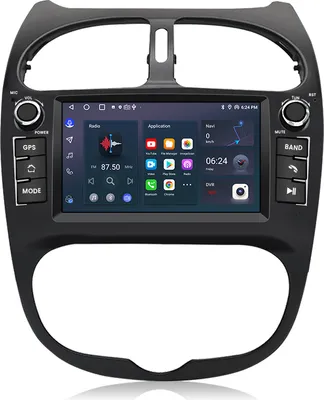 Immagine prodotto di 7 pollici android13 2+32G WIFI auroradio per Peugeot 206 2001-2016 RDS DSP DAB+ GPS NAVI 4core