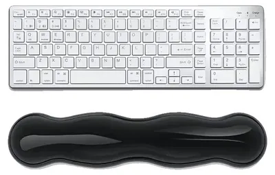 Image de Protège-main en silicone, confortable, avec surface antidérapante, de couleur noire